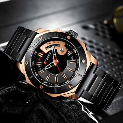 CURREN 8344 Men's Stainless Steel Watch
