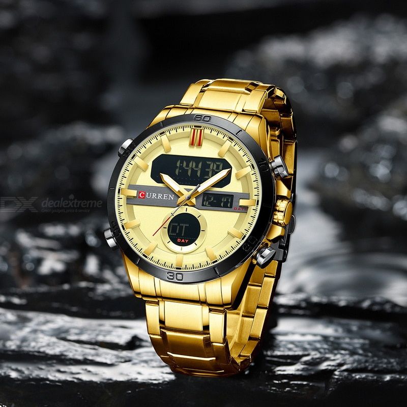CURREN 8384 Men's Stainless Steel Watch