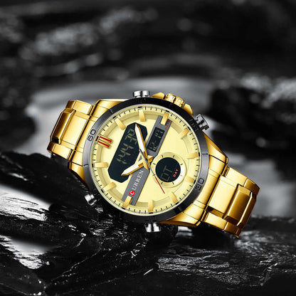 CURREN 8384 Men's Stainless Steel Watch