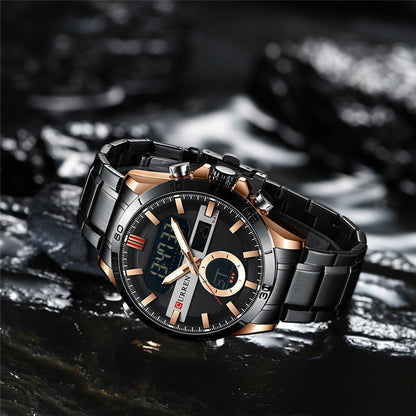 CURREN 8384 Men's Stainless Steel Watch