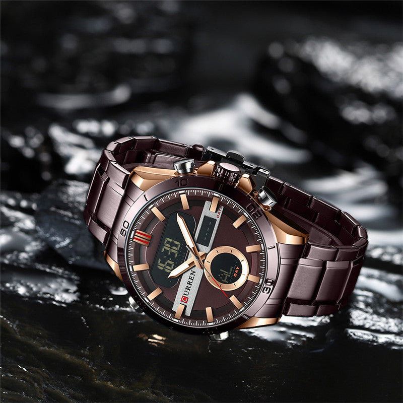 CURREN 8384 Men's Stainless Steel Watch