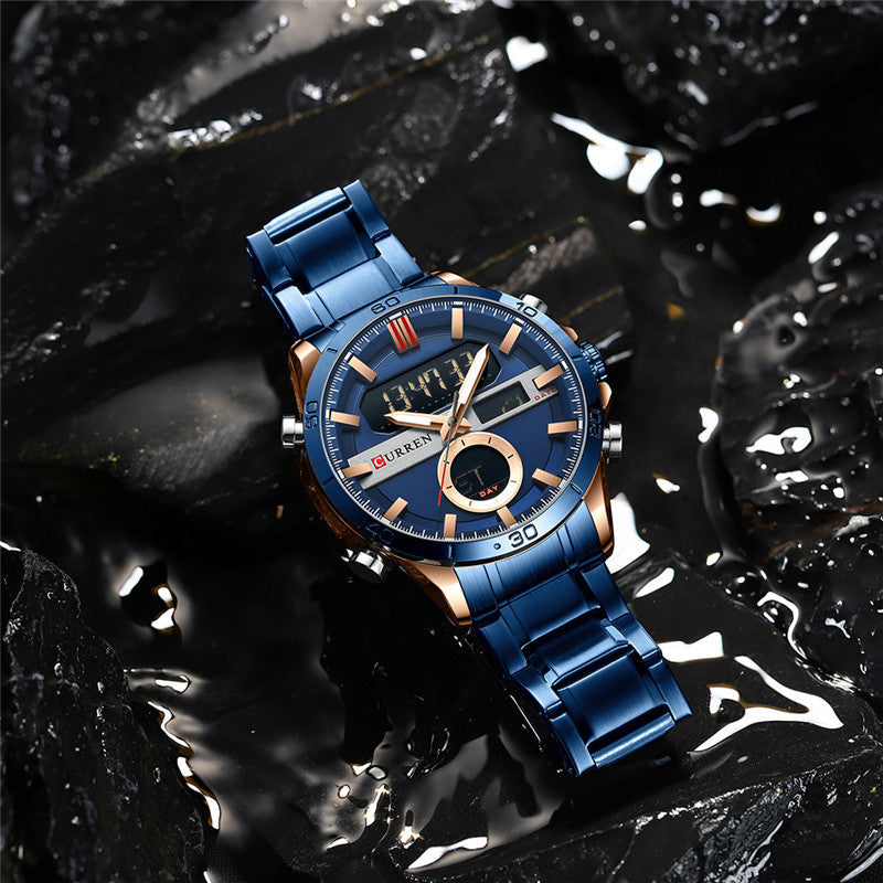 CURREN 8384 Men's Stainless Steel Watch