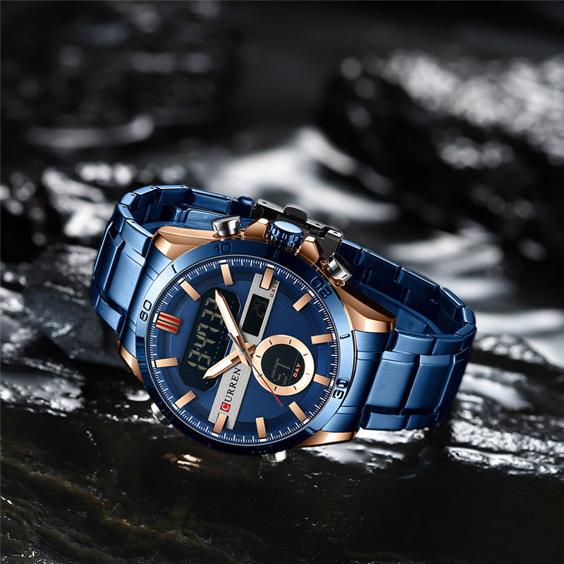 CURREN 8384 Men's Stainless Steel Watch