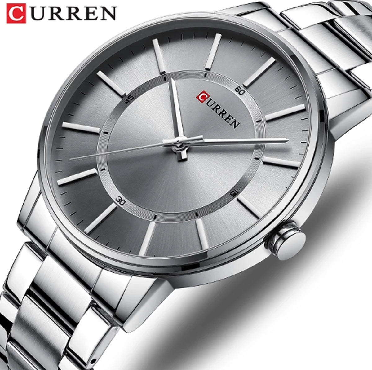 CURREN 8385 Men's Stainless Steel Watch