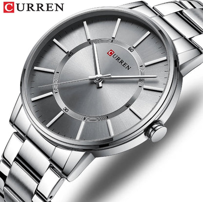CURREN 8385 Men's Stainless Steel Watch