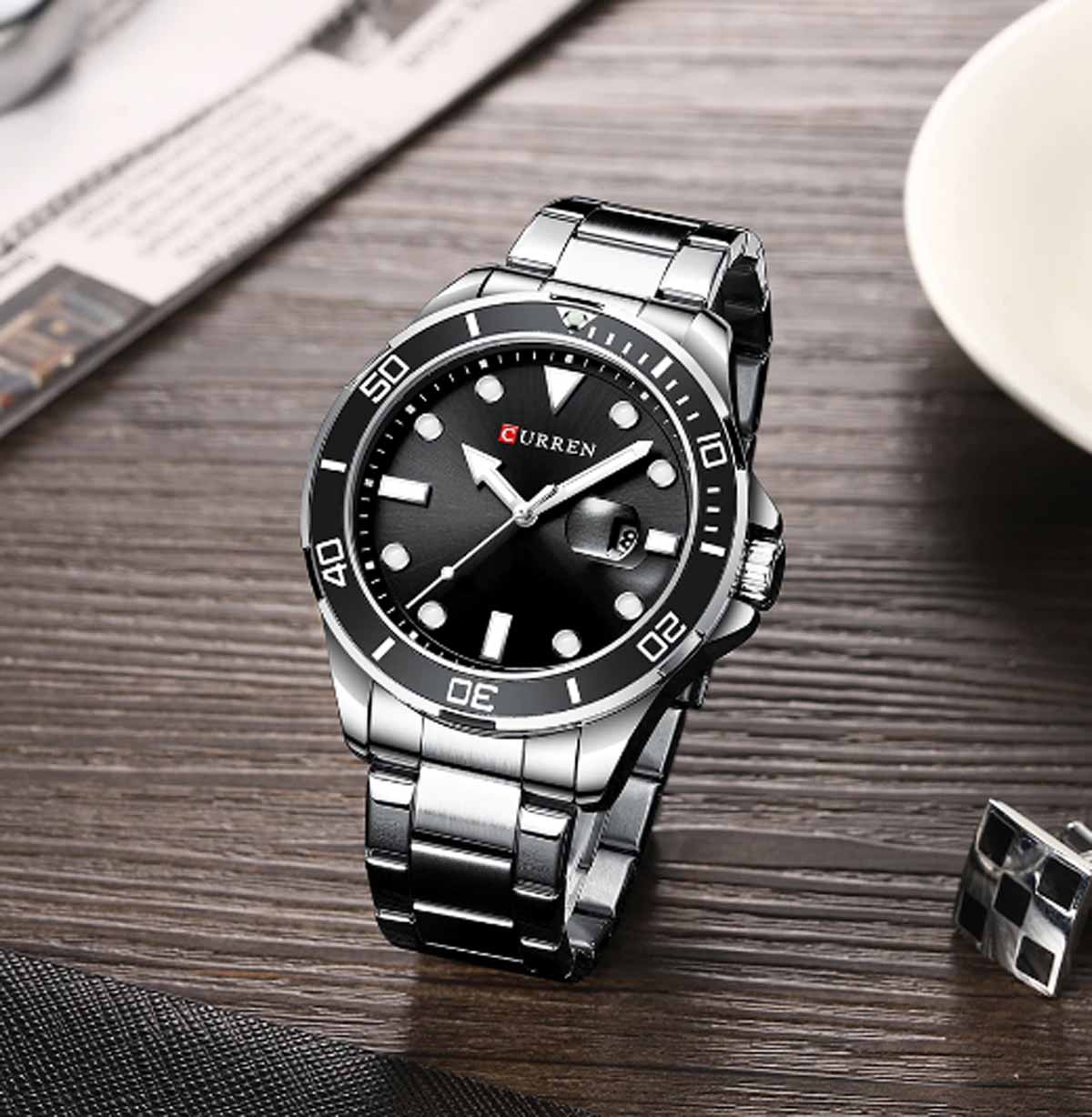 CURREN 8388 Men's Stainless steel Watch