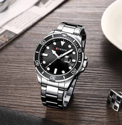 CURREN 8388 Men's Stainless steel Watch