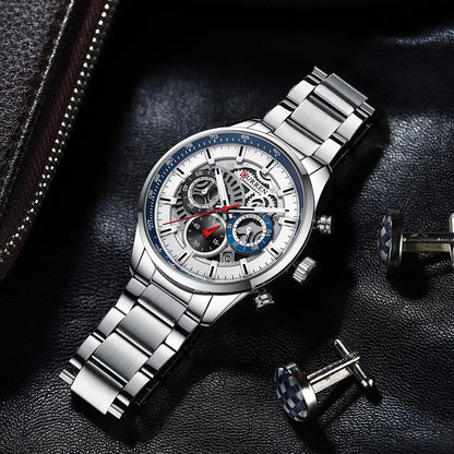 CURREN 8391 Men's Stainless Steel Watch