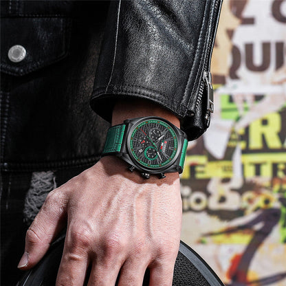 CURREN 8392 Men's Rubber Straps Watch