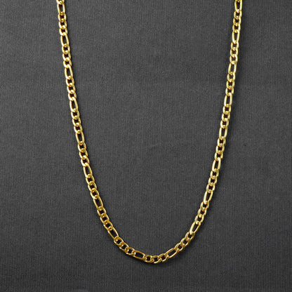 8mm Golden Flex Figaro Chain-316L