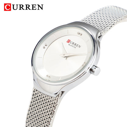 CURREN 9028 Women's Stainless Steel Watch