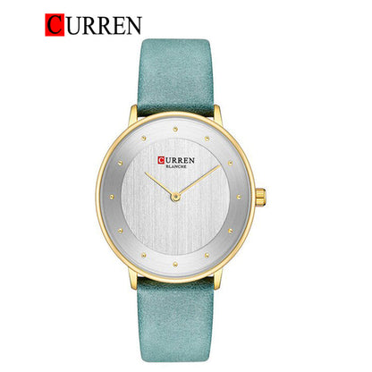 CURREN 9033 Women's Leather Straps Watch
