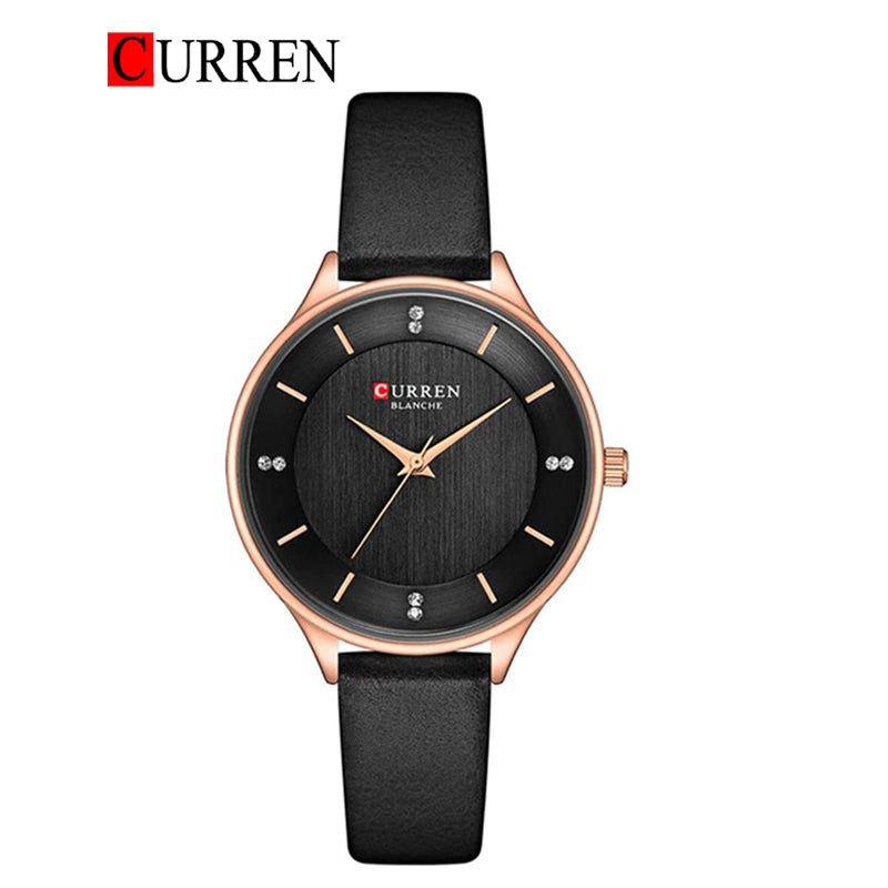 CURREN 9041 Women's Leather Straps Watch