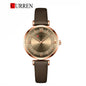 CURREN 9079 Women's Leather Straps Watch
