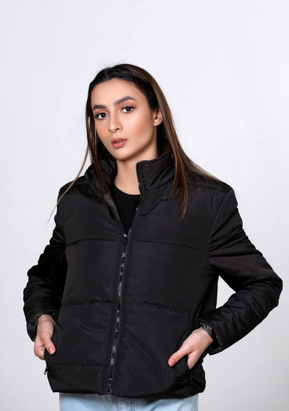 Puffer Jacket - Black