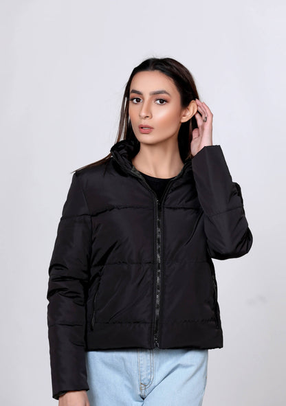 Puffer Jacket - Black