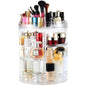 360 Rotating Makeup Crystal Storage Stand Box Big size (Premium Quality)