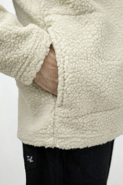 Turbo Zipper Style Sherpa Fleece Light Weight Jacket