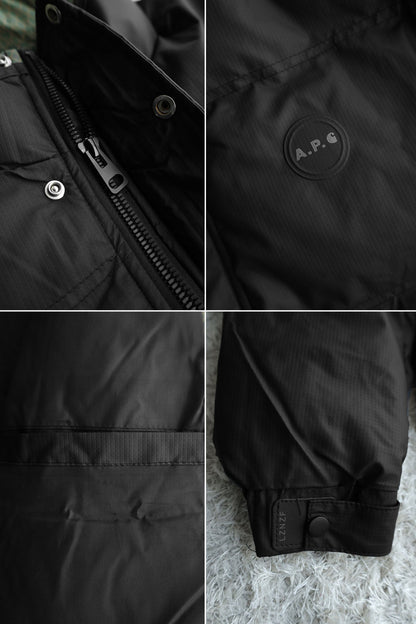 Premium Mock Neck Imported Puffer Jacket