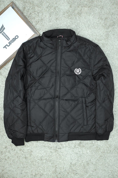 Tmy Hlfgr Warm Diamond Stitch Imported Puffer Jacket
