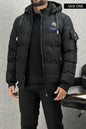 Wind Packable Quited Hooded Big Size Imported Puffer Jacket