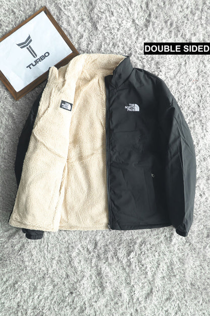 The Nrth Fce Inside Sherpa Double Sided Imported Puffer Jacket