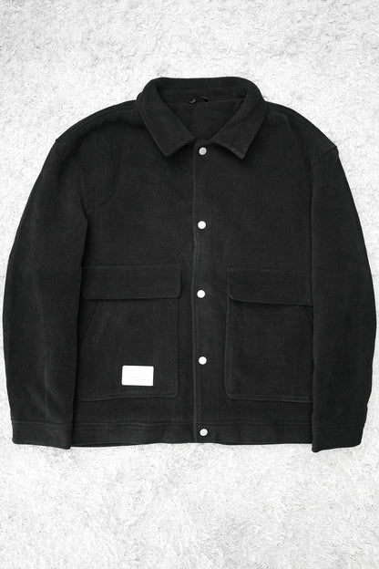 Collar Button Pocket Style Imported Men's Woolen Jacket