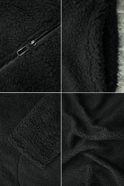 Turbo Zipper Style Sherpa Fleece Light Weight Jacket