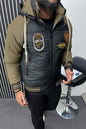 Geographical Power-Loop Tag Looks Imported Puffer Jacket