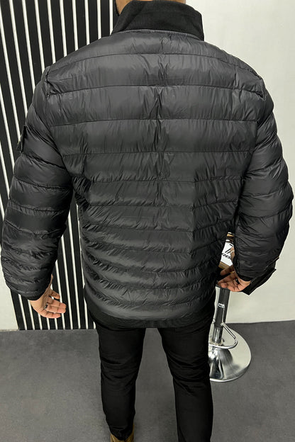 Stont Island Rib Collar Imported Puffer Jacket