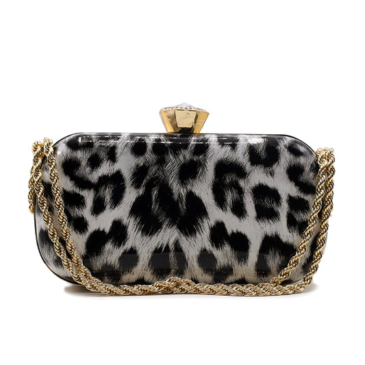 Black Fancy Clutch C00C20358