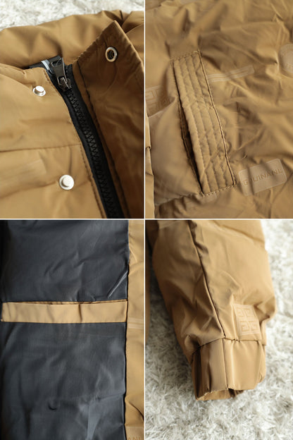 Stay Warm Textile Design Quilted Padded Imported Puffer Jacket