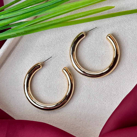 Chunky Hoops Earrings