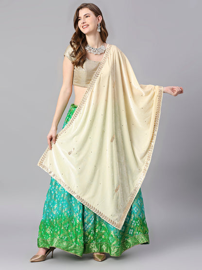Gotta Patti Work Velvet Dupatta