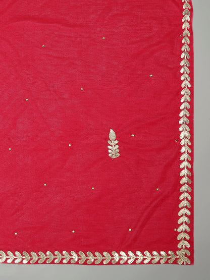 Gotta Patti Work Velvet Dupatta
