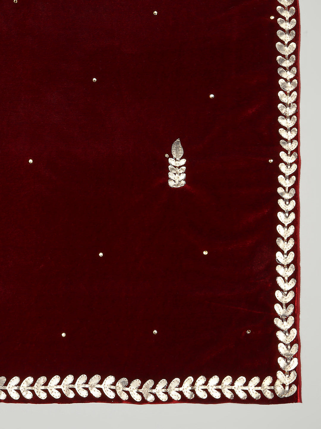 Gotta Patti Work Velvet Dupatta