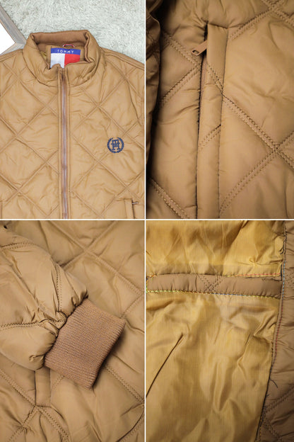 Tmy Hlfgr Warm Diamond Stitch Imported Puffer Jacket