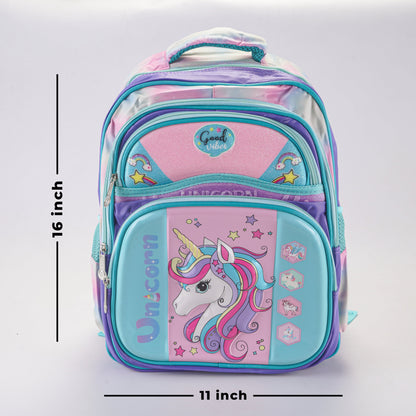 Kids' Multi-Compartment School Backpack