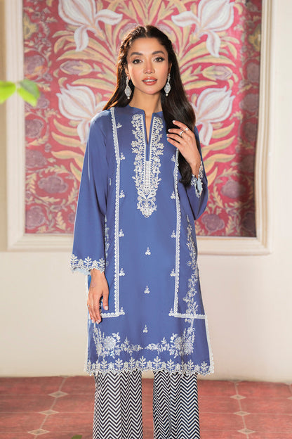 Embroidered - 2 Pc Lawn Suit