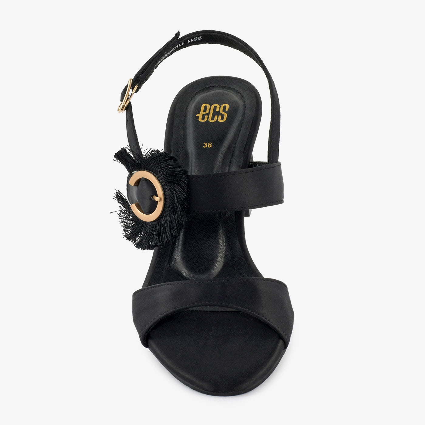 Midnight Tassel Sandals