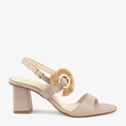 Midnight Tassel Sandals