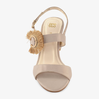 Midnight Tassel Sandals