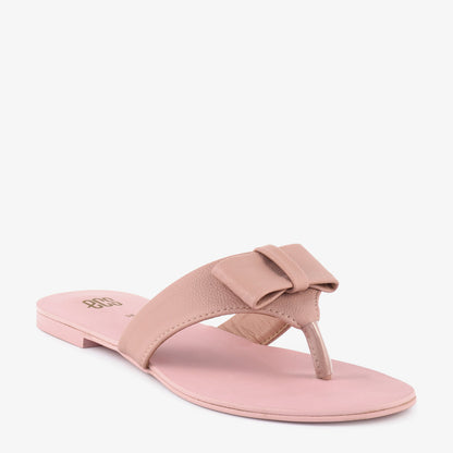 Blush Bow Chappal