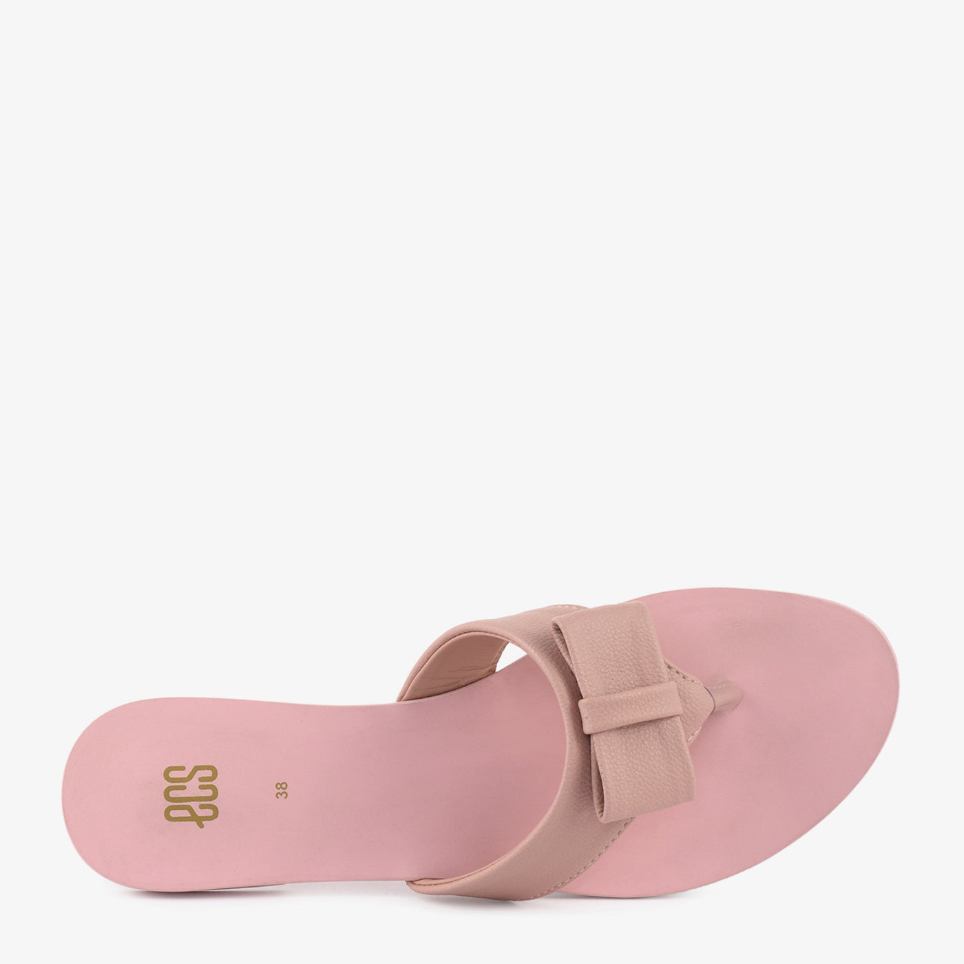 Blush Bow Chappal