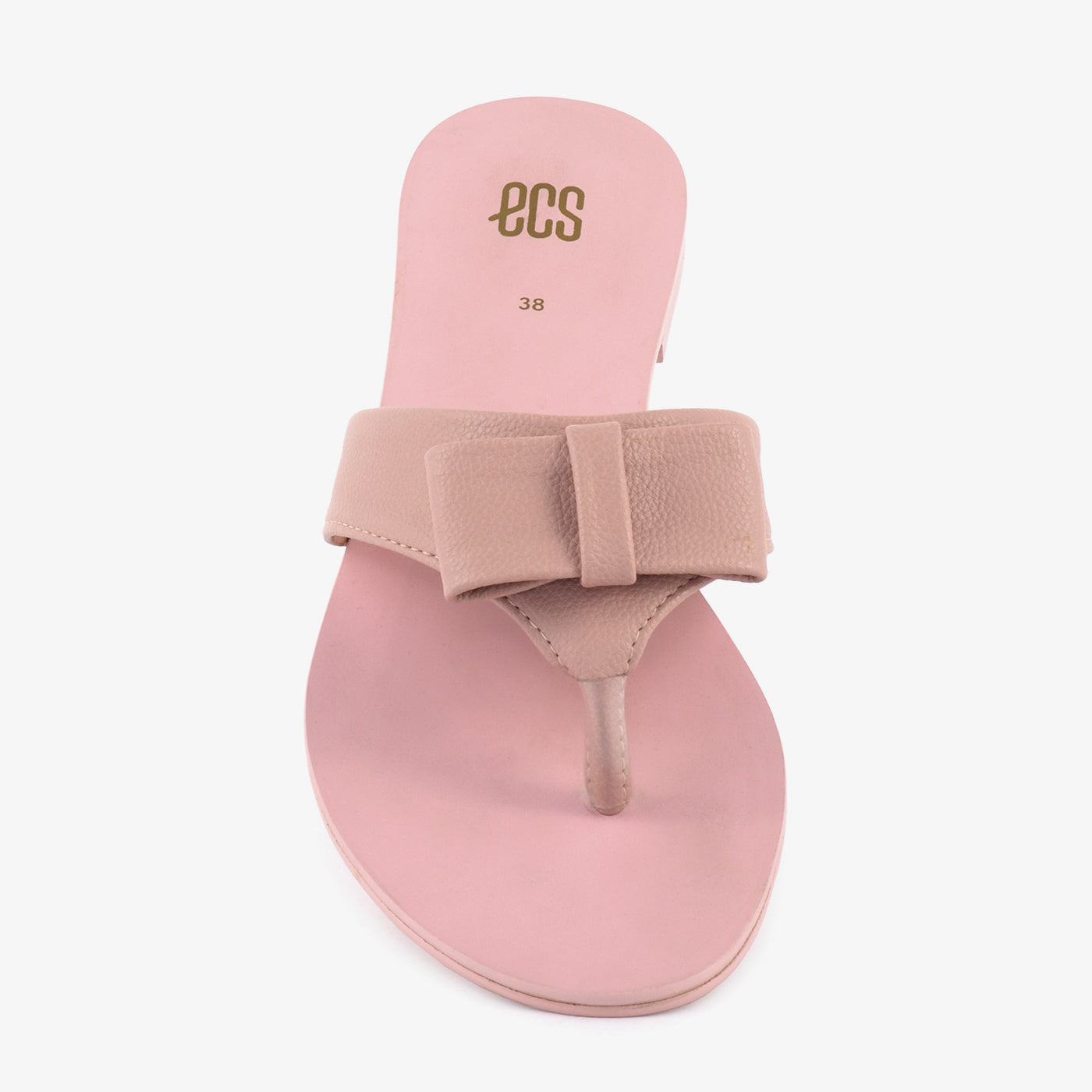 Blush Bow Chappal
