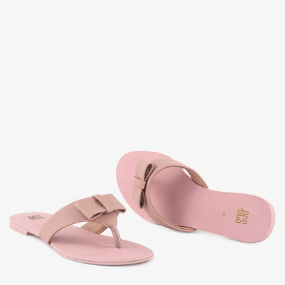 Blush Bow Chappal