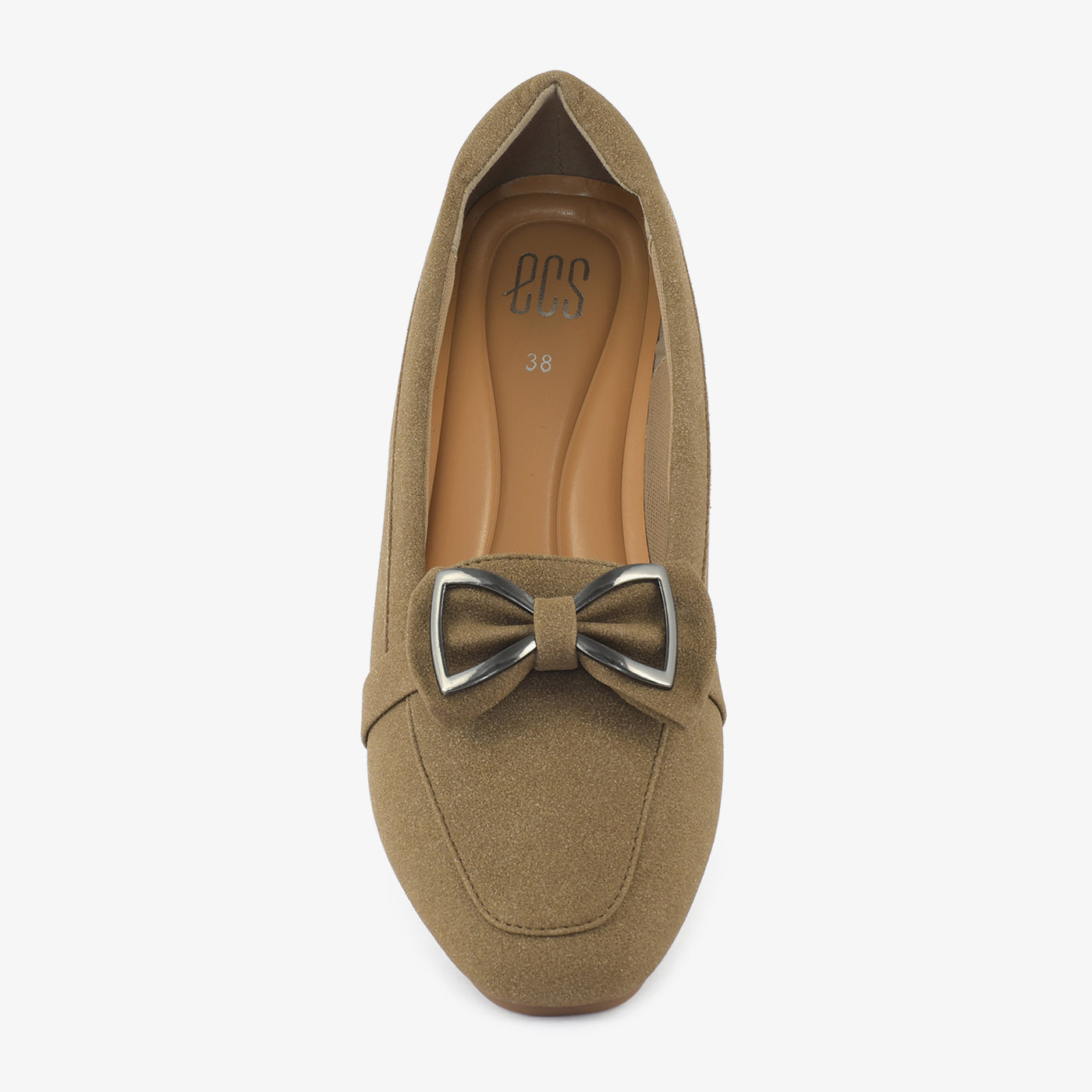 Onyx Bow Wedge Loafers