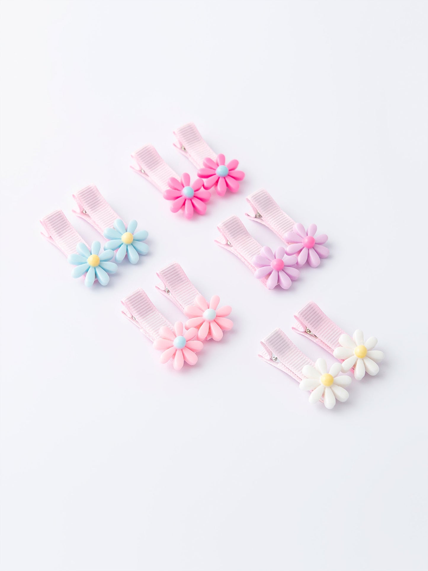 Floral Snap Clip Set