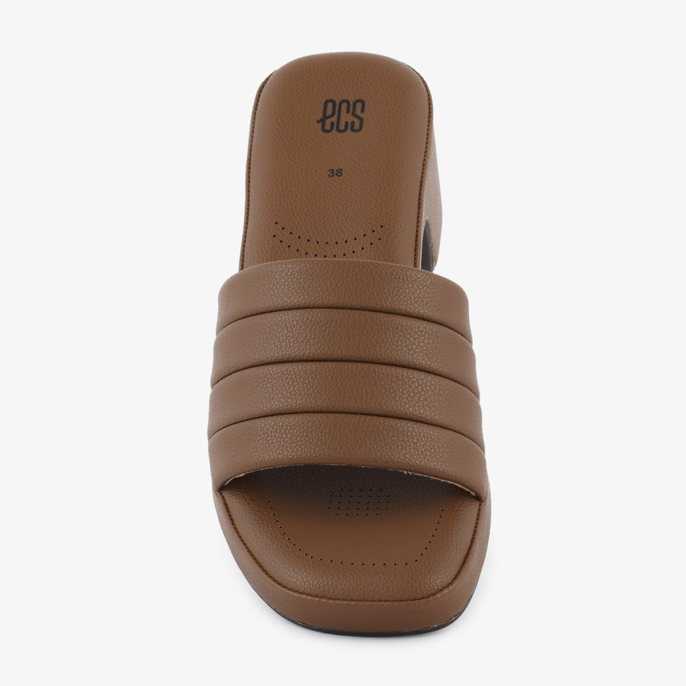 Crisscross Canvas Heeled Slippers