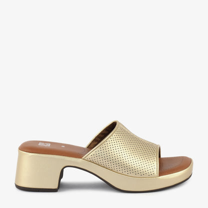 Embellished Block Heel